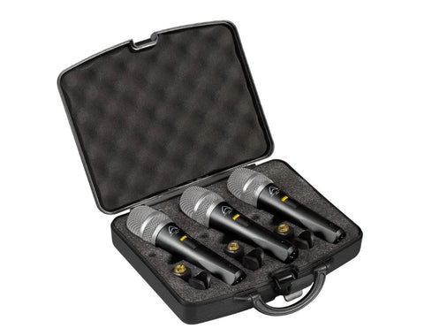 Wharfedale Pro DM57 3-Pack microphones