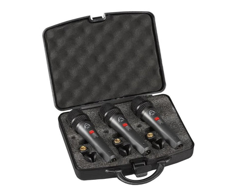 Wharfedale Pro 3-Pack DM5 Microphones