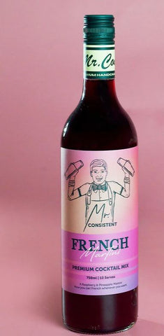 French Martini Cocktail Mixer Mr Consistent 750ml