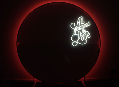 LED Sign "All You Need is Love"