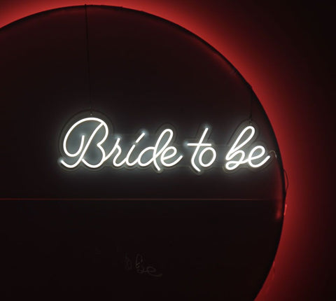 LED Sign "Bride To Be"