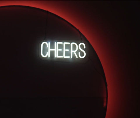LED Sign "Cheers"