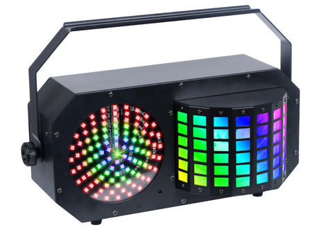 DERBY 3-in-1 LED Strobe and flood light and RGB Laser