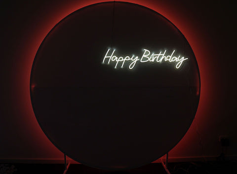 LED Sign "Happy Birthday"