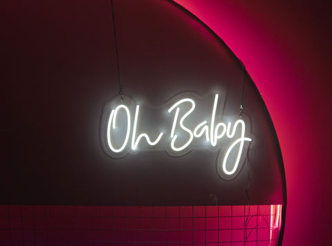 LED Sign "Oh Baby"